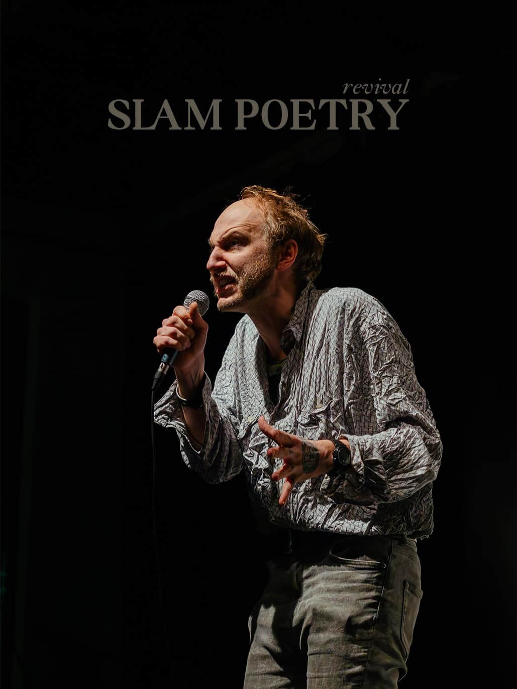 Malý flashback na Slam Poetry Revival 💚🔥

#slampoetry #slampoetrycz #drfilipitch