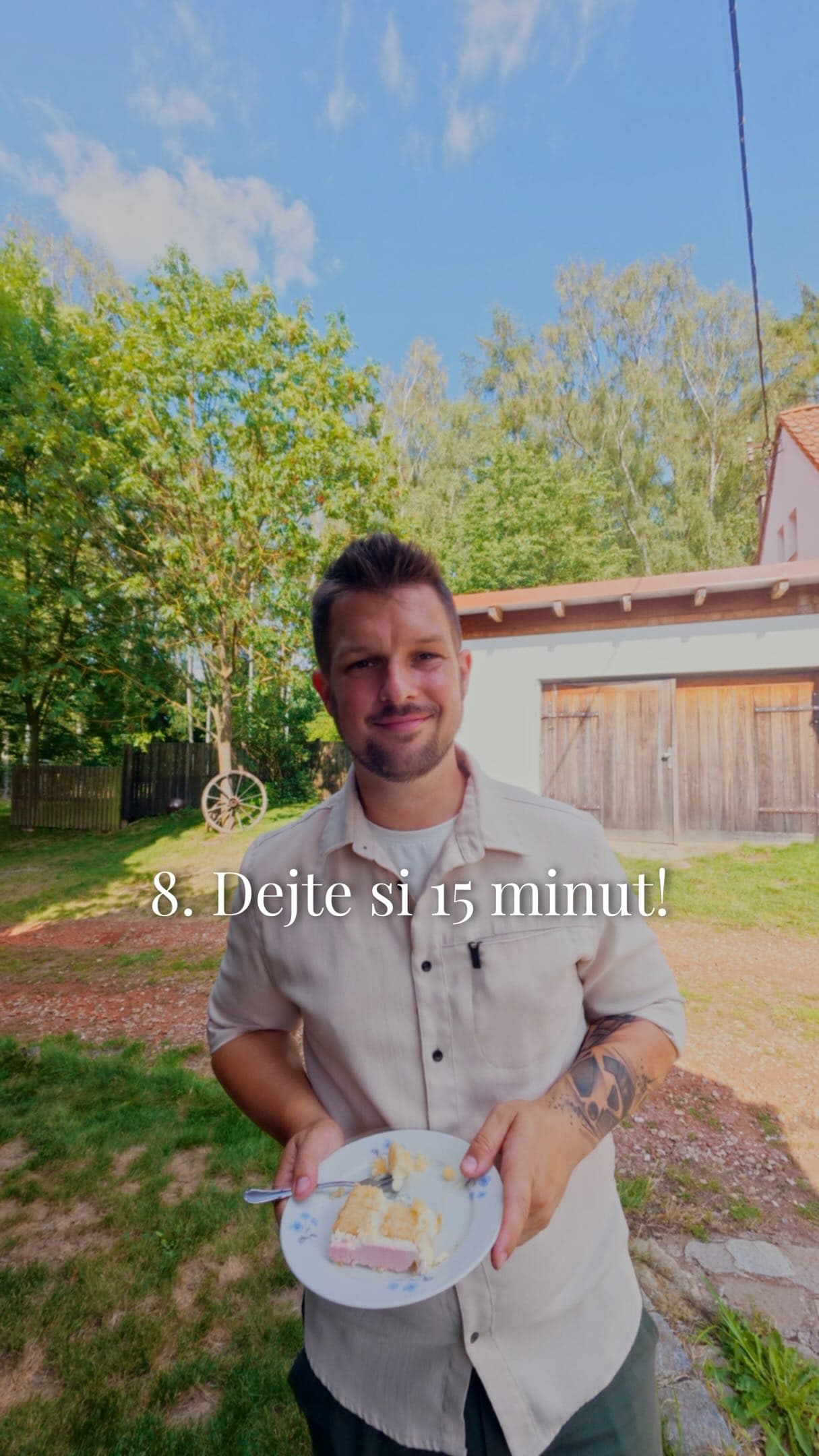 Na svatbě máte čas na všechny. Tak si nezapomeňte nechat čas i sami na sebe. 🤍

Dejte si do svatebního harmonogramu 15 minut jen ve dvou. Bez hostů, bez fotografa, bez programu. Jen si uvědomit: právě jsme se vzali. Říct si, jak vám bylo při obřadu, co jste cítili… a ten moment si opravdu prožít.

Protože právě těchhle 15 minut může být jedna z nejsilnějších vzpomínek z celého svatebního dne.

#svatba #svatebniharmonogram #novomanzele #svatebniden #svatebnitipy